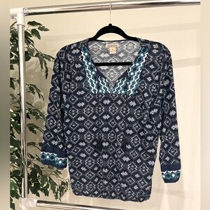 Lucky Brand boho shirt
